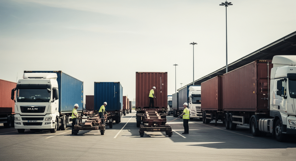 Contacto para transporte de mercancías en Barcelona